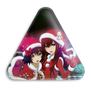 پیکسل مثلثی کوریسو ماکیسه و مایوری انیمه اشتاینز گیت