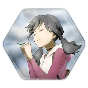 پیکسل شش ضلعی هینا انیمه تغییر آب و هوا با تو