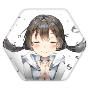 پیکسل شش ضلعی هینا انیمه تغییر آب و هوا با تو