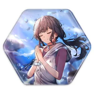 پیکسل شش ضلعی هینا انیمه تغییر آب و هوا با تو