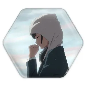 پیکسل شش ضلعی هینا انیمه تغییر آب و هوا با تو