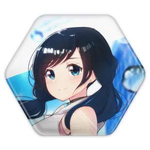 پیکسل شش ضلعی هینا انیمه تغییر آب و هوا با تو