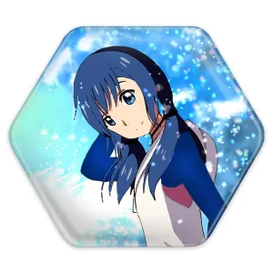 پیکسل شش ضلعی هینا انیمه تغییر آب و هوا با تو