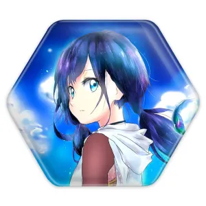 پیکسل شش ضلعی هینا انیمه تغییر آب و هوا با تو