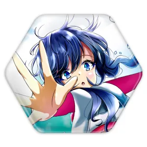 پیکسل شش ضلعی هینا انیمه تغییر آب و هوا با تو