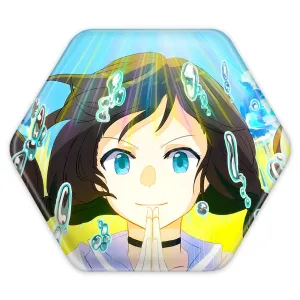 پیکسل شش ضلعی هینا انیمه تغییر آب و هوا با تو