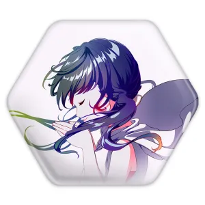 پیکسل شش ضلعی هینا انیمه تغییر آب و هوا با تو