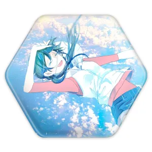 پیکسل شش ضلعی هینا انیمه تغییر آب و هوا با تو