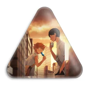 پیکسل مثلثی کاگیاما و هیناتا انیمه هایکیو Haikyu