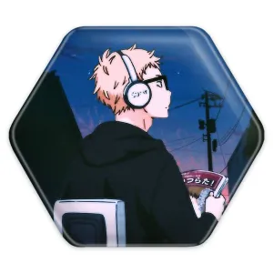 پیکسل شش ضلعی سوکیشیما کئی انیمه هایکیو Haikyu
