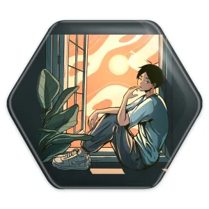 پیکسل شش ضلعی کاگیاما انیمه هایکیو Haikyu