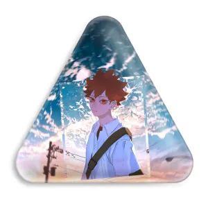 پیکسل مثلثی هیناتا انیمه هایکیو Haikyu