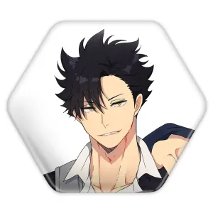 پیکسل شش ضلعی کورو انیمه هایکیو Haikyu