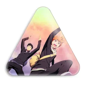 پیکسل مثلثی کاگیاما و هیناتا انیمه هایکیو Haikyu