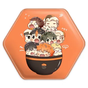 پیکسل شش ضلعی تیم کاراسونو انیمه هایکیو Haikyu