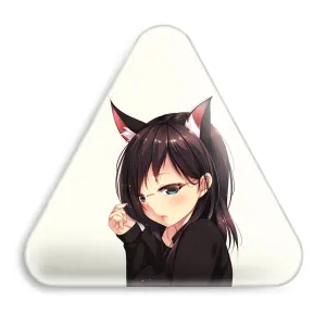 پیکسل مثلثی کیوکو شیمیزو انیمه هایکیو Haikyu