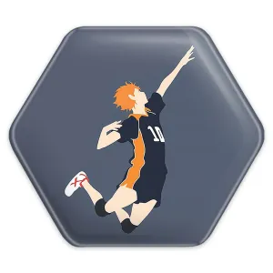 پیکسل شش ضلعی هیناتا شویو انیمه هایکیو Haikyu