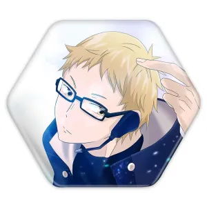 پیکسل شش ضلعی سوکیشیما کئی انیمه هایکیو Haikyu