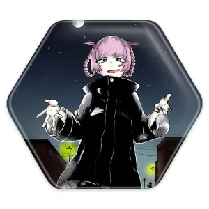 پیکسل شش ضلعی نازونا ناناکوسا انیمه کال آف نایت Call of the Night