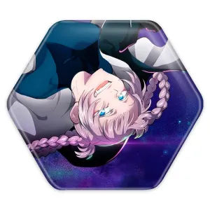 پیکسل شش ضلعی نازونا ناناکوسا انیمه کال آف نایت Call of the Night