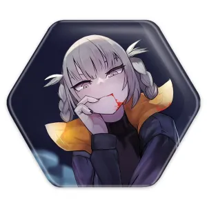 پیکسل شش ضلعی نازونا ناناکوسا انیمه کال آف نایت Call of the Night