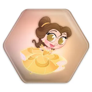 پیکسل شش ضلعی انیمیشن دیو  و دلبر Beauty And The Beast