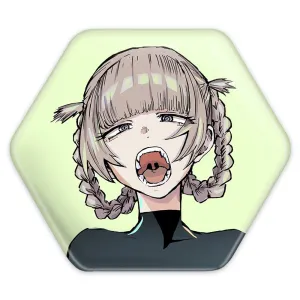 پیکسل شش ضلعی نازونا ناناکوسا انیمه کال آف نایت Call of the Night