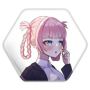 پیکسل شش ضلعی نازونا ناناکوسا انیمه کال آف نایت Call of the Night