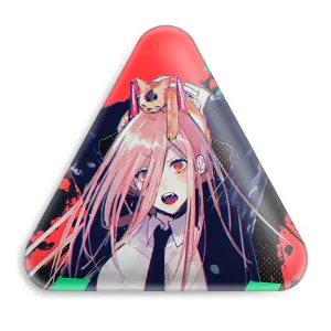 پیکسل مثلثی پاور انیمه مرد اره ای Chainsaw Man