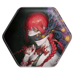 پیکسل شش ضلعی ماکیما انیمه مرد اره ای Chainsaw Man