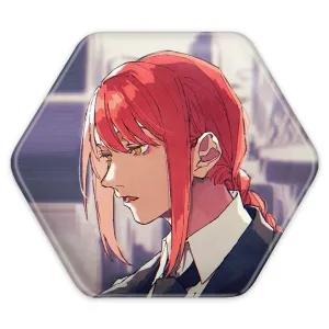 پیکسل شش ضلعی ماکیما انیمه مرد اره ای Chainsaw Man