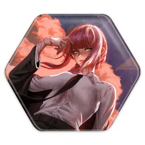 پیکسل شش ضلعی ماکیما انیمه مرد اره ای Chainsaw Man