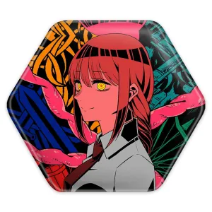 پیکسل شش ضلعی ماکیما انیمه مرد اره ای Chainsaw Man