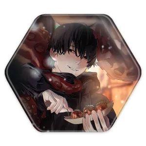 پیکسل شش ضلعی پاور انیمه مرد اره ای Chainsaw Man