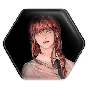 پیکسل شش ضلعی ماکیما انیمه مرد اره ای Chainsaw Man