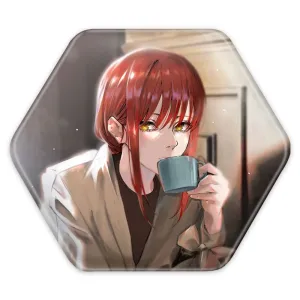 پیکسل شش ضلعی ماکیما انیمه مرد اره ای Chainsaw Man