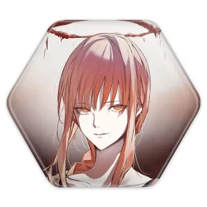 پیکسل شش ضلعی ماکیما انیمه مرد اره ای Chainsaw Man