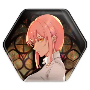 پیکسل شش ضلعی ماکیما انیمه مرد اره ای Chainsaw Man