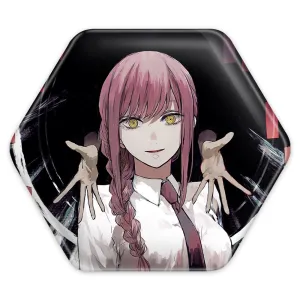 پیکسل شش ضلعی ماکیما انیمه مرد اره ای Chainsaw Man