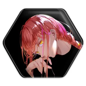 پیکسل شش ضلعی ماکیما انیمه مرد اره ای Chainsaw Man