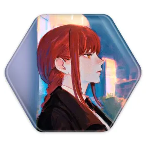 پیکسل شش ضلعی ماکیما انیمه مرد اره ای Chainsaw Man