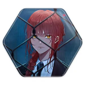 پیکسل شش ضلعی ماکیما انیمه مرد اره ای Chainsaw Man