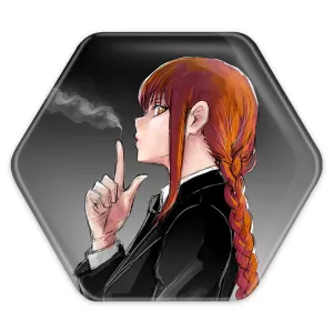 پیکسل شش ضلعی ماکیما انیمه مرد اره ای Chainsaw Man