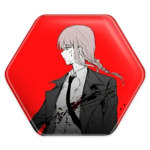 پیکسل شش ضلعی ماکیما انیمه مرد اره ای Chainsaw Man