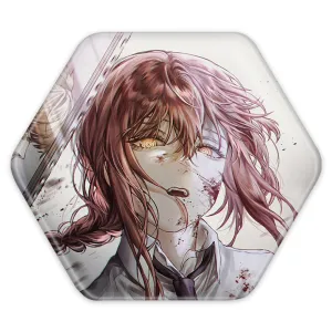 پیکسل شش ضلعی ماکیما انیمه مرد اره ای Chainsaw Man