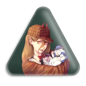 پیکسل مثلثی پاور انیمه مرد اره ای Chainsaw Man