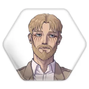 پیکسل شش ضلعی زیک یگر انیمه اتک آن تایتان Attack on Titan