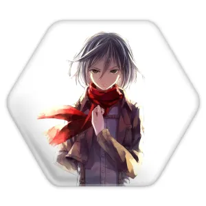 پیکسل شش ضلعی میکاسا انیمه اتک آن تایتان Attack on Titan