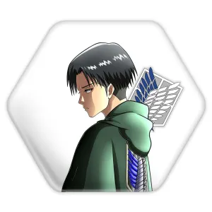 پیکسل شش ضلعی لیوای انیمه اتک آن تایتان Attack on Titan