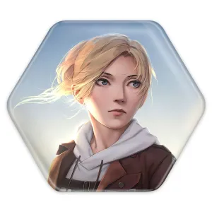پیکسل شش ضلعی انی انیمه اتک آن تایتان Attack on Titan